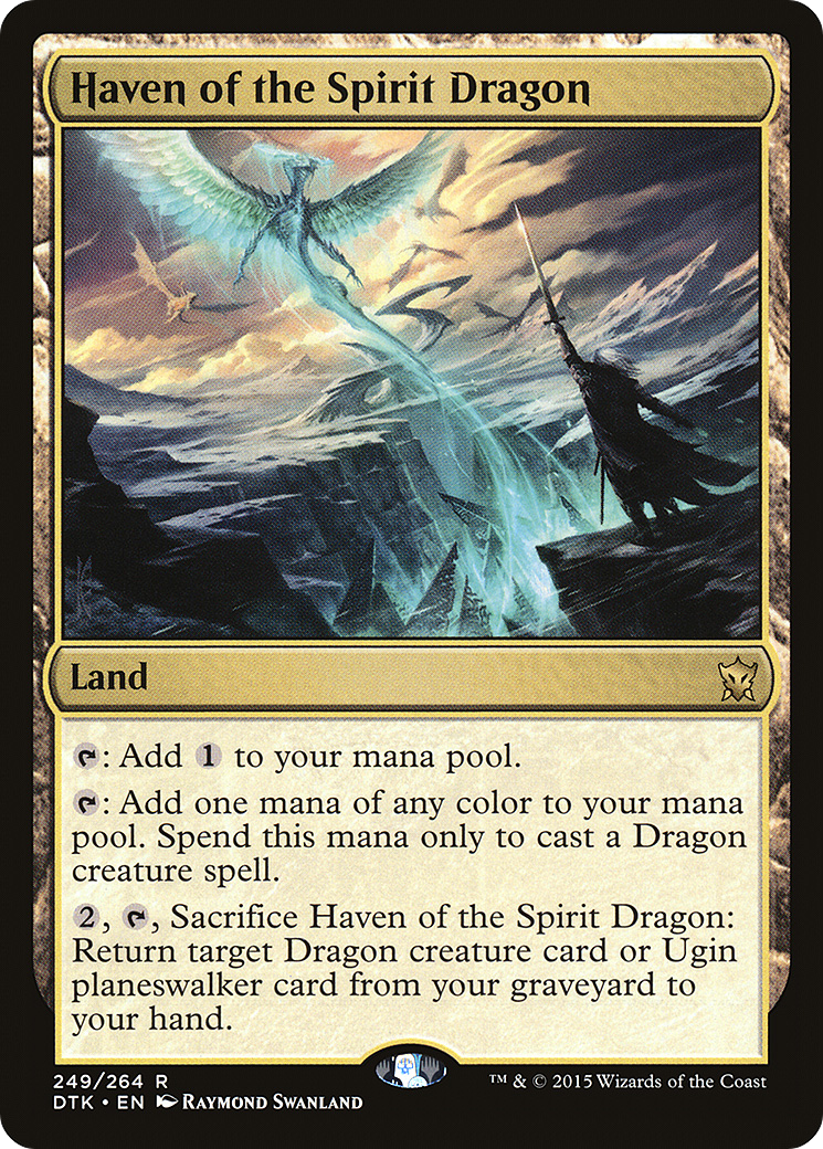 Haven of the Spirit Dragon (DTK-249) -  Foil