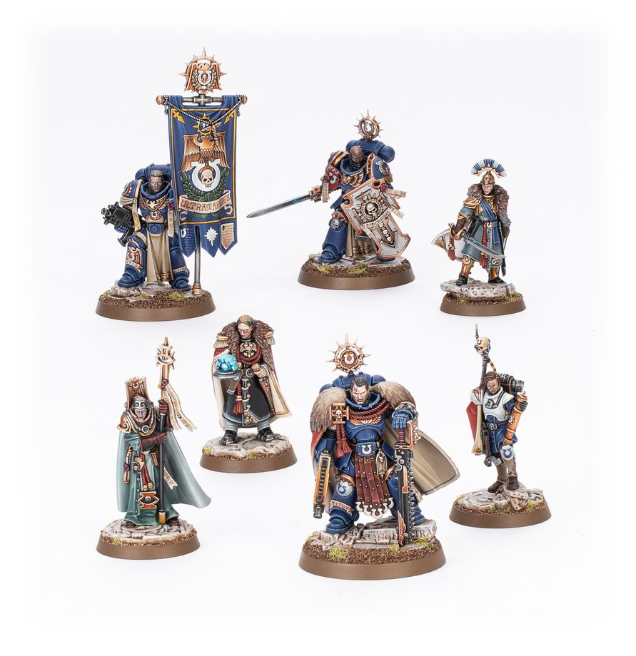 Space Marines - Captain Titus and The Wardens of Ultramar