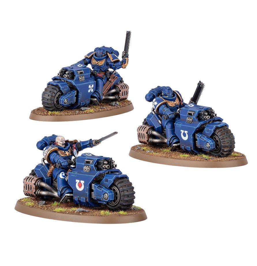 Space Marines - Outrider Squad (11th edition)