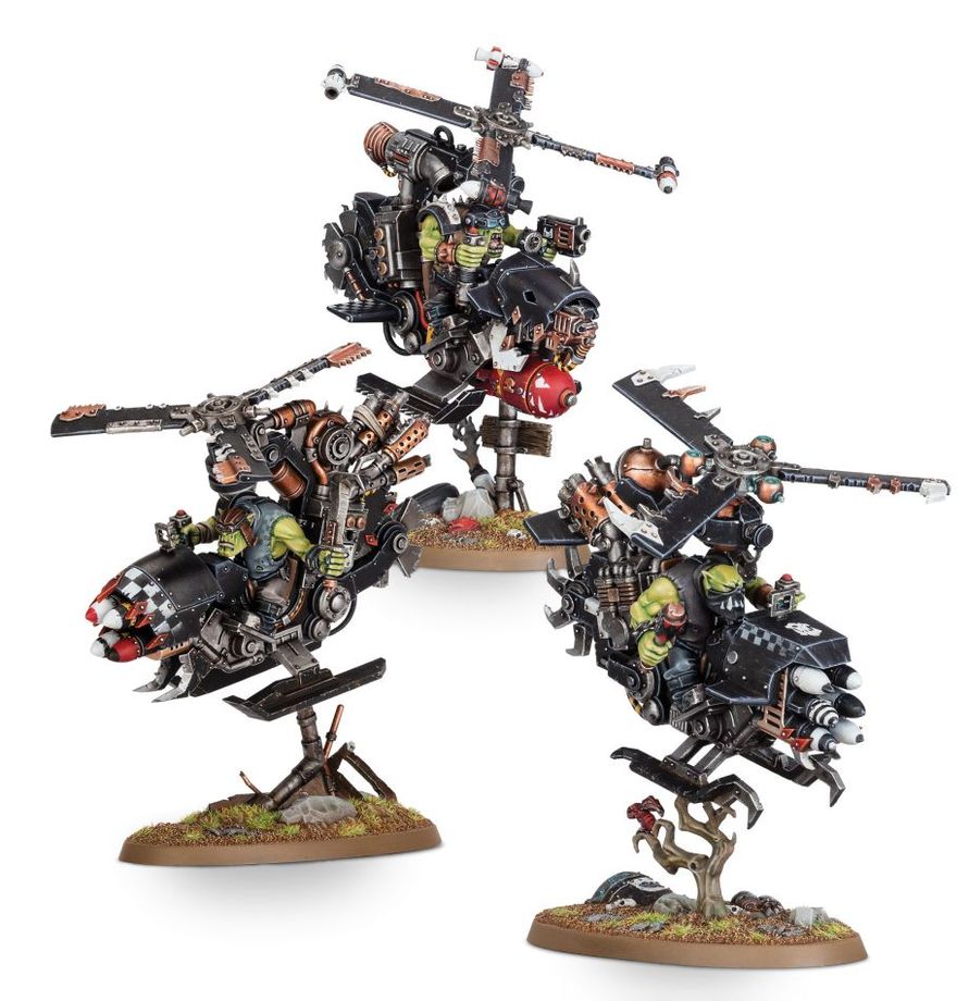Orks - Deffkoptas [Consignment-No box or transfers]