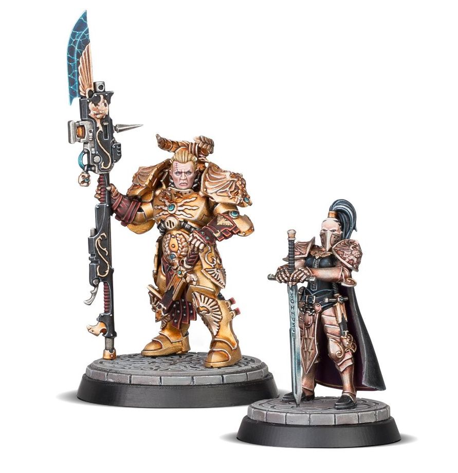 Adeptus Custodes - Valerian and Aleya