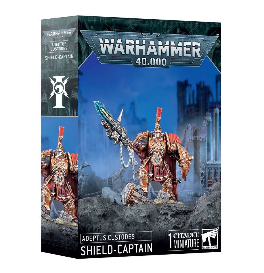 Warhammer 40K: Adeptus Custodes - Shield Captian