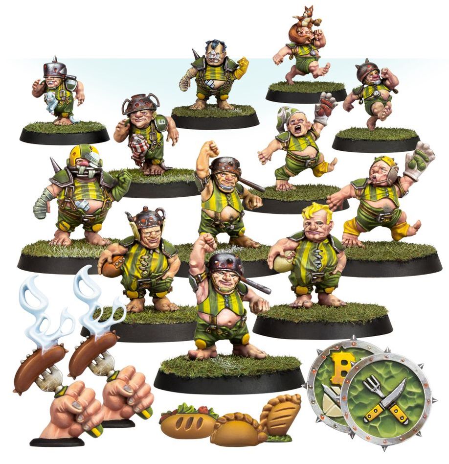 Halfling Blood Bowl Team – Greenfield Grasshuggers