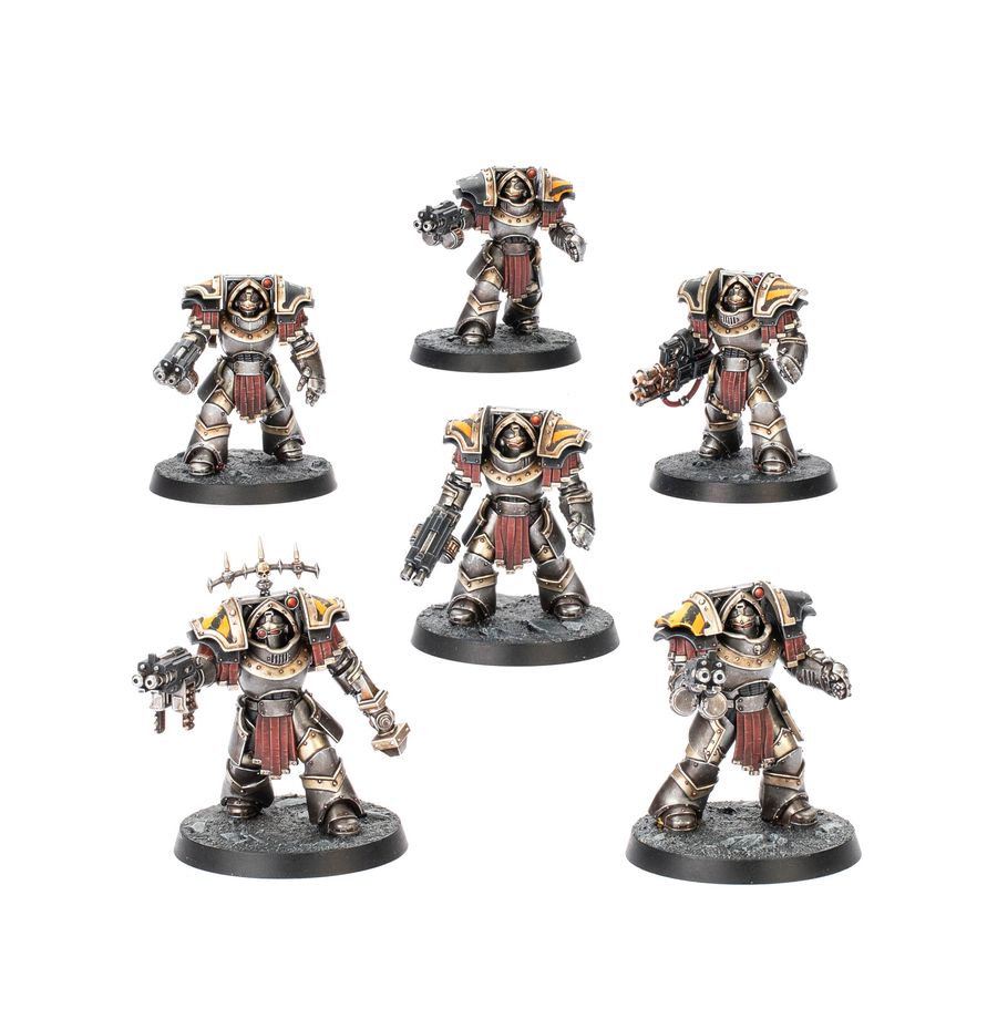 The Horus Heresy – Cataphractii Terminators with Combi-bolters and Power Fists