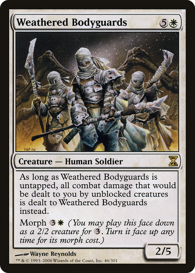 Weathered Bodyguards (TSP-046) -  Foil