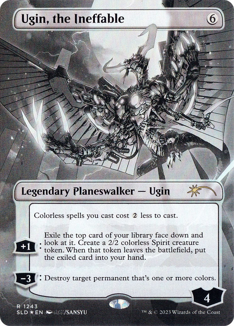 Ugin, the Ineffable (SLD-1243) -  (Borderless) Foil