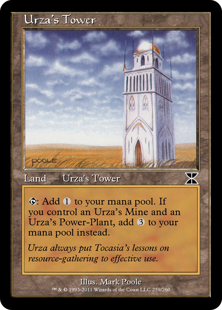 Urza's Tower (ME4-259B) -  Foil