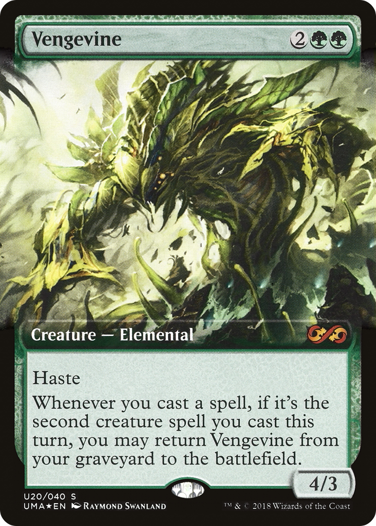 Vengevine (UMA:BT-U20) - : (Extended Art) Foil