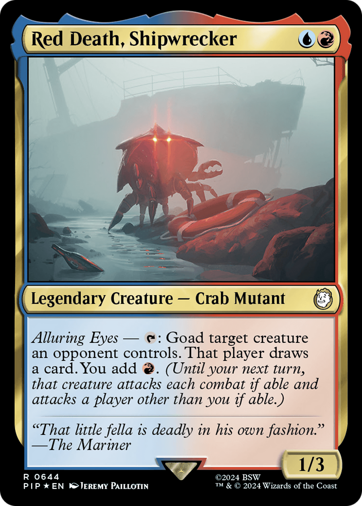 Red Death, Shipwrecker (PIP-644) -  Foil