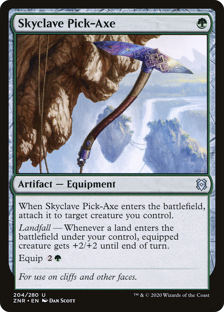 Skyclave Pick-Axe (ZNR-204) -  Foil