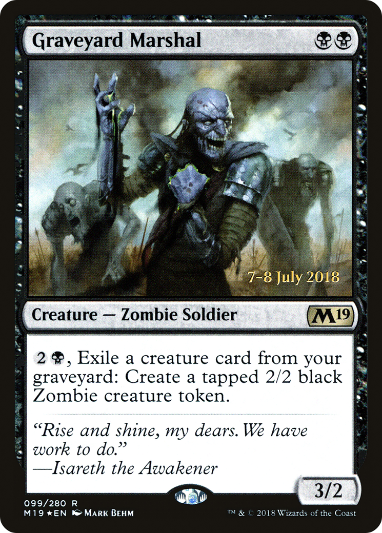 Graveyard Marshal (PRE-99S) -  Foil