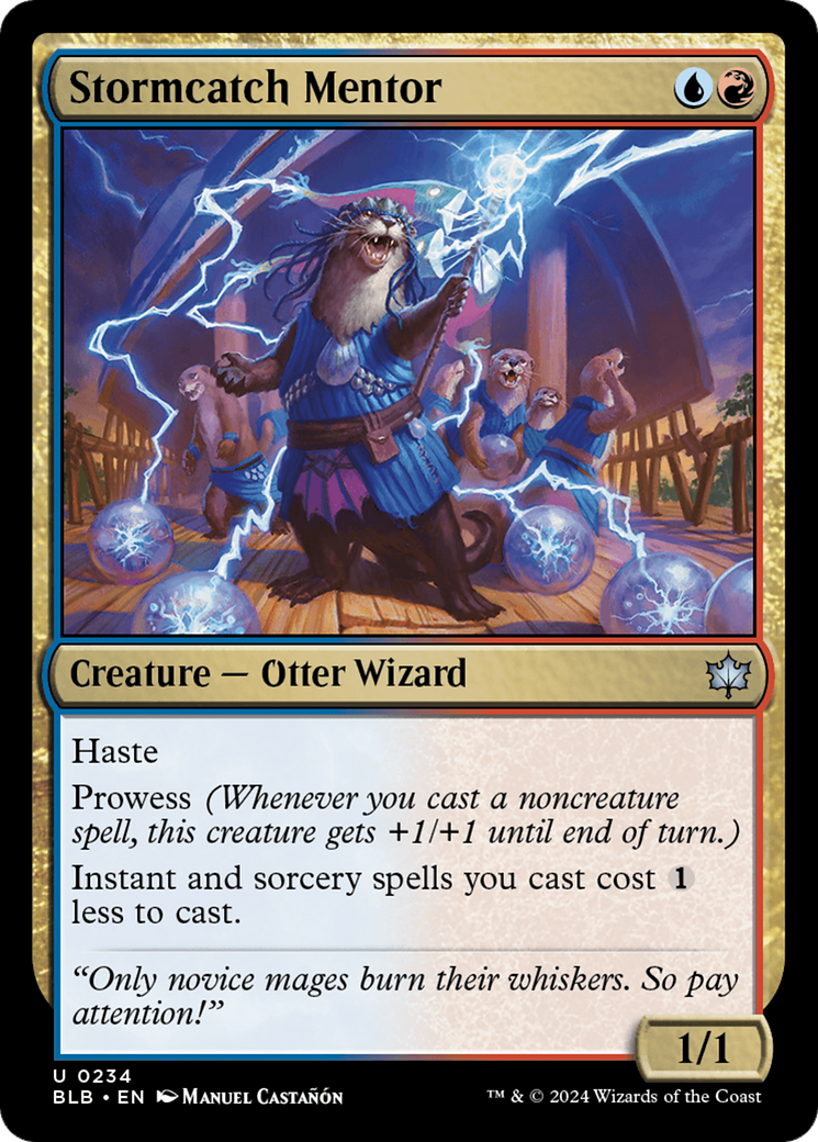 Stormcatch Mentor (BLB-234) -  Foil