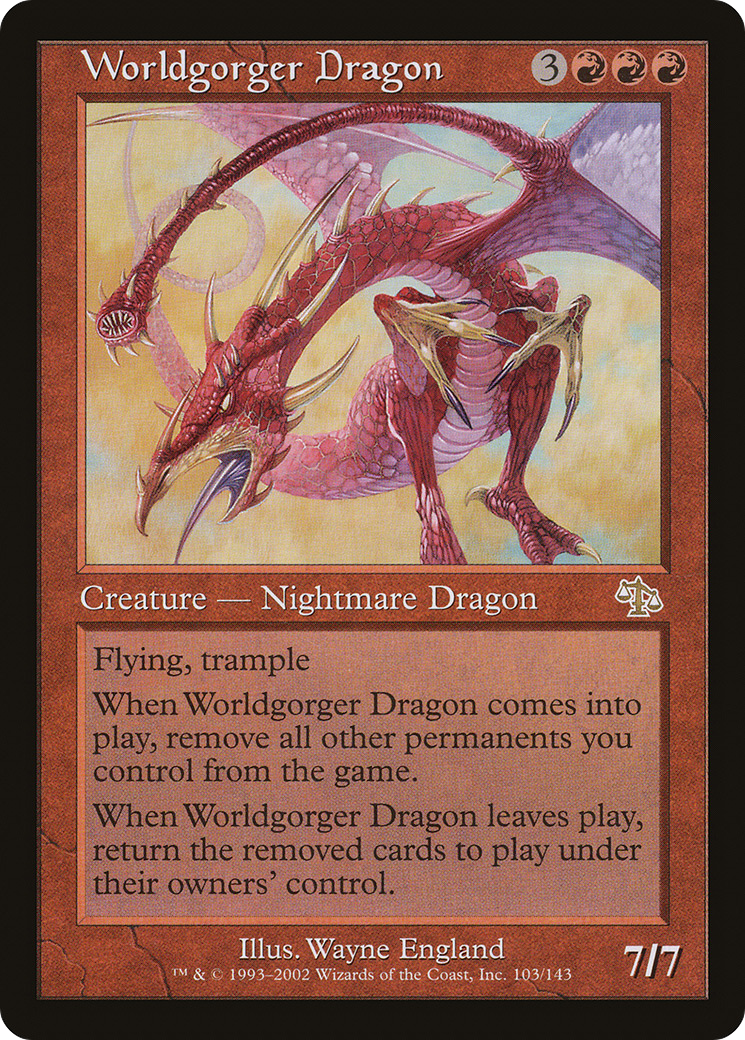 Worldgorger Dragon (JUD-103) -  Foil