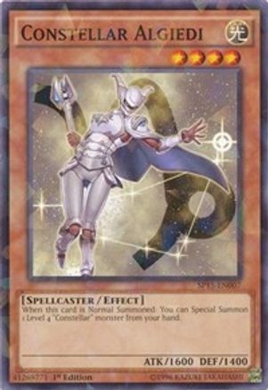 Constellar Algiedi (Shatterfoil) (SP15-EN007) - Star Pack ARC-V 1st Edition