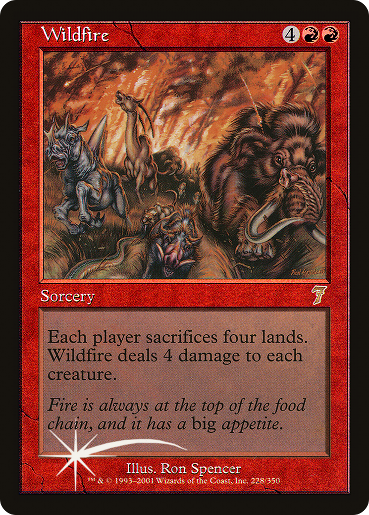 Wildfire (7ED-228★) -  Foil