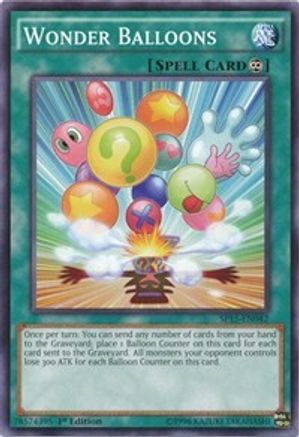 Wonder Balloons (SP15-EN042) - Star Pack ARC-V 1st Edition