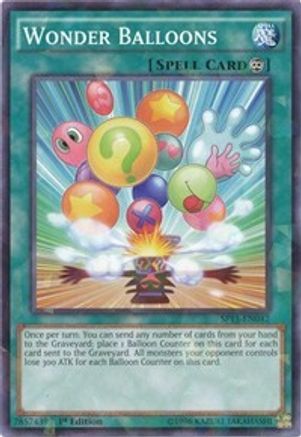 Wonder Balloons (Shatterfoil) (SP15-EN042) - Star Pack ARC-V 1st Edition