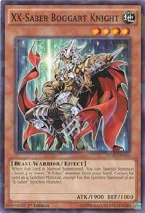 XX-Saber Boggart Knight (Shatterfoil) (SP15-EN006) - Star Pack ARC-V 1st Edition