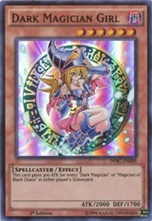 Dark Magician Girl (DPBC-EN009) - Duelist Pack: Battle City 1st Edition