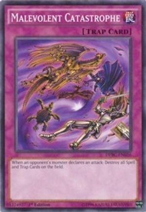 Malevolent Catastrophe (DPBC-EN036) - Duelist Pack: Battle City 1st Edition