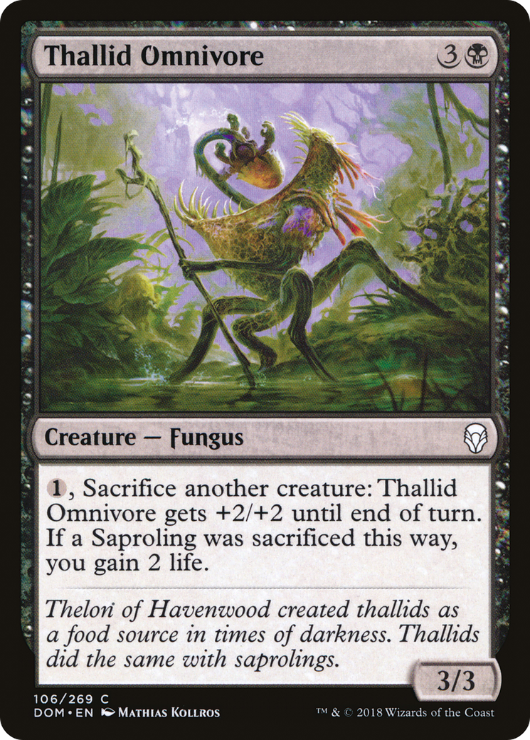 Thallid Omnivore (DOM-106) -  Foil