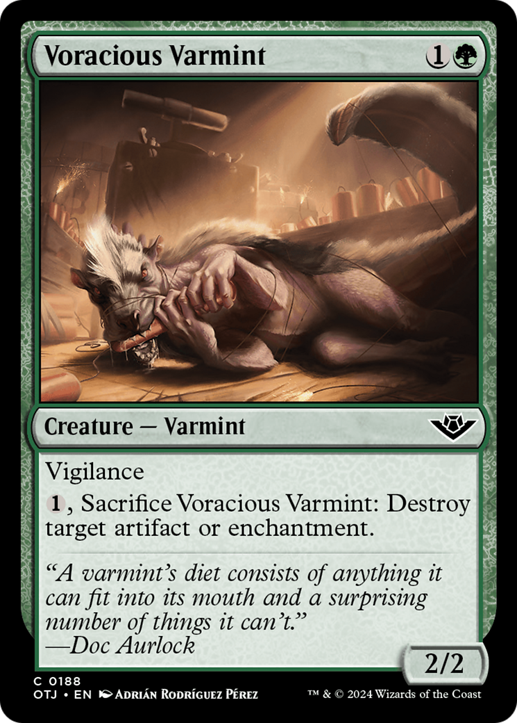 Voracious Varmint (OTJ-188) -  Foil