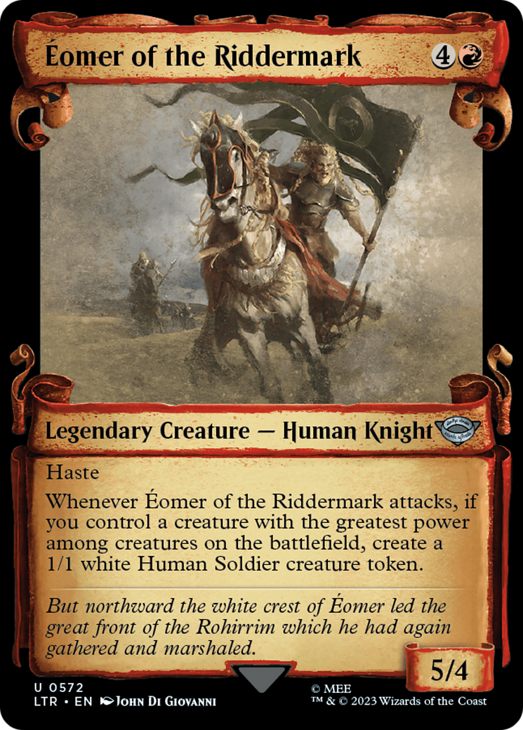 Éomer of the Riddermark (LTR-572) - : (Showcase) Foil