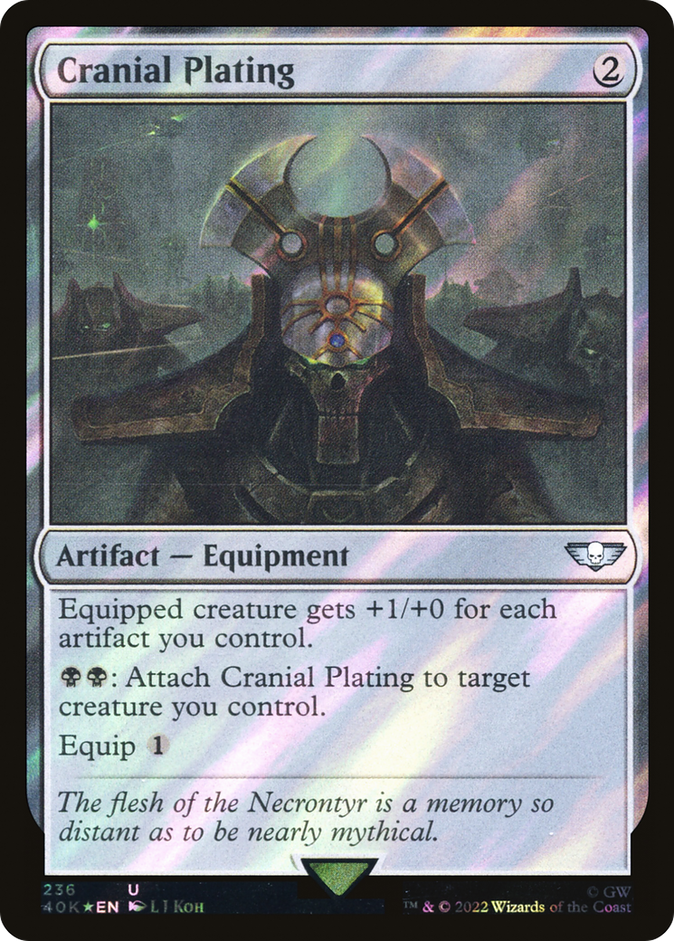 Cranial Plating (40K-236★) -  Foil