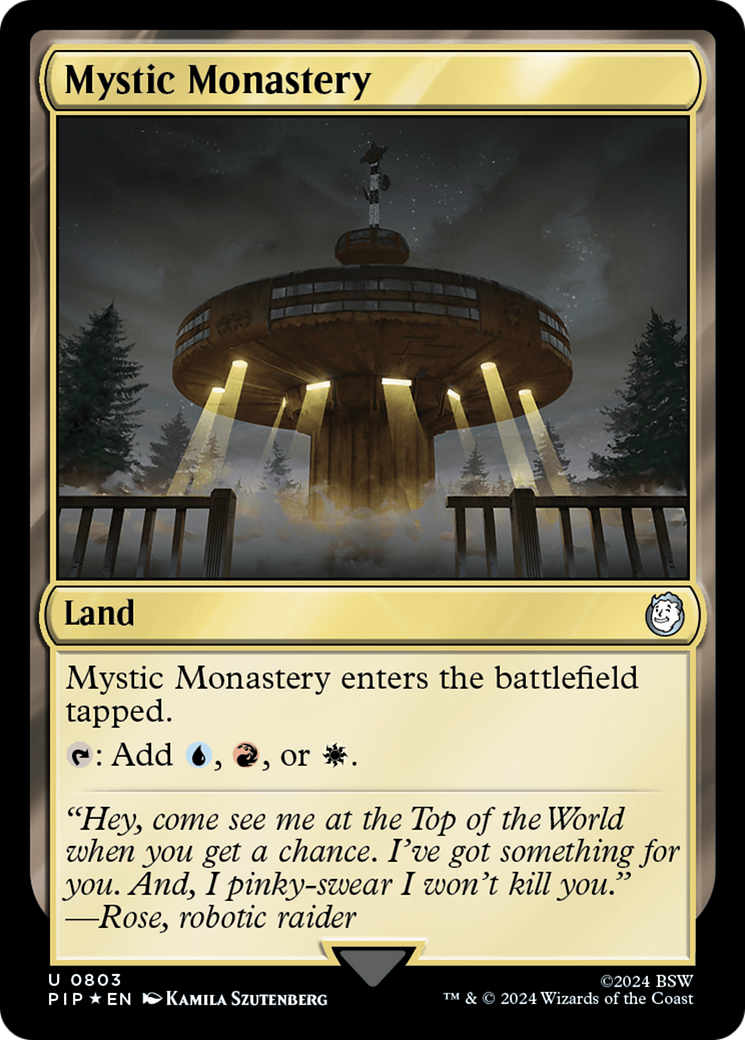 Mystic Monastery (PIP-803) -  Foil