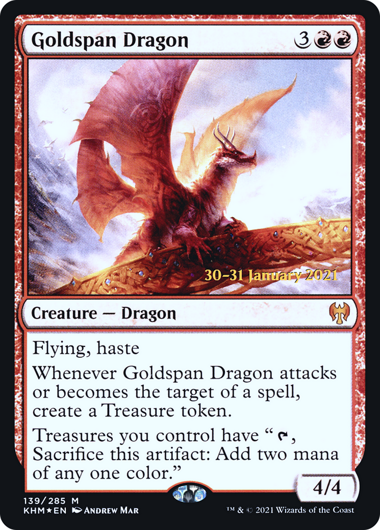 Goldspan Dragon (PRE-139S) -  Foil