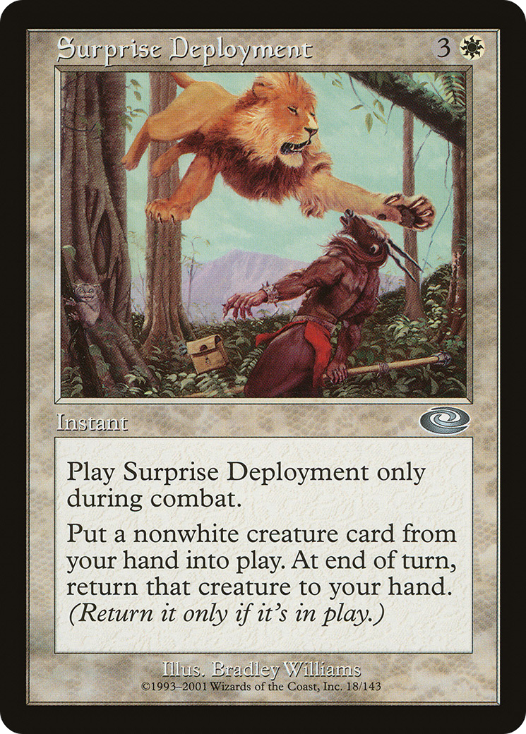 Surprise Deployment (PLS-018) -  Foil