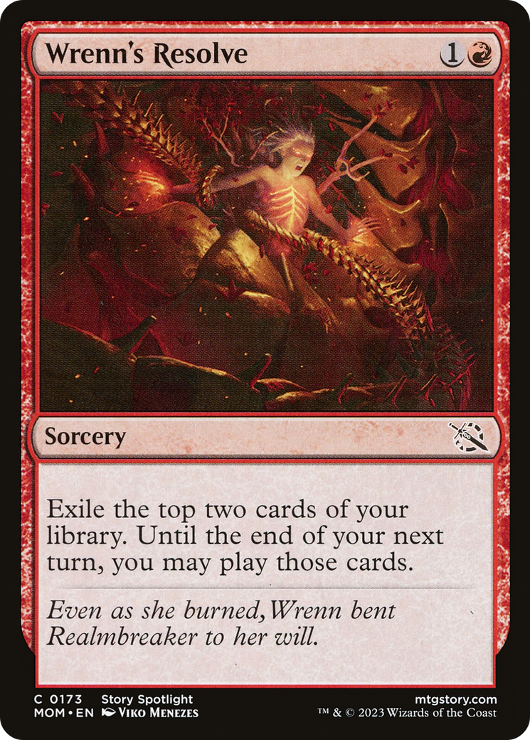 Wrenn's Resolve (MOM-173) -  Foil