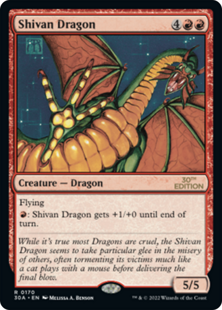 Shivan Dragon (30A-170) -