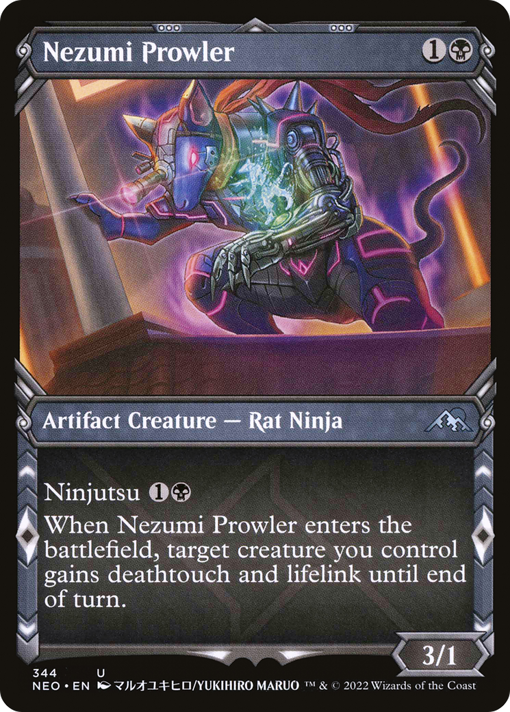 Nezumi Prowler (NEO-344) - : (Showcase) Foil