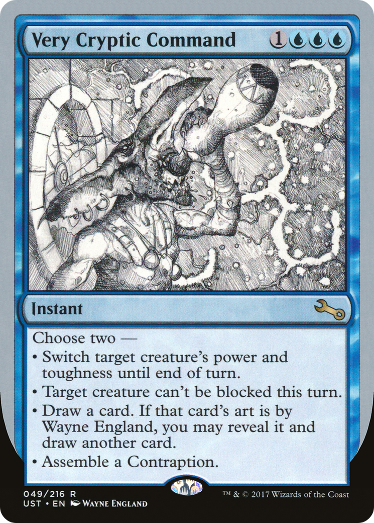 Very Cryptic Command (UST-49A) -  Foil