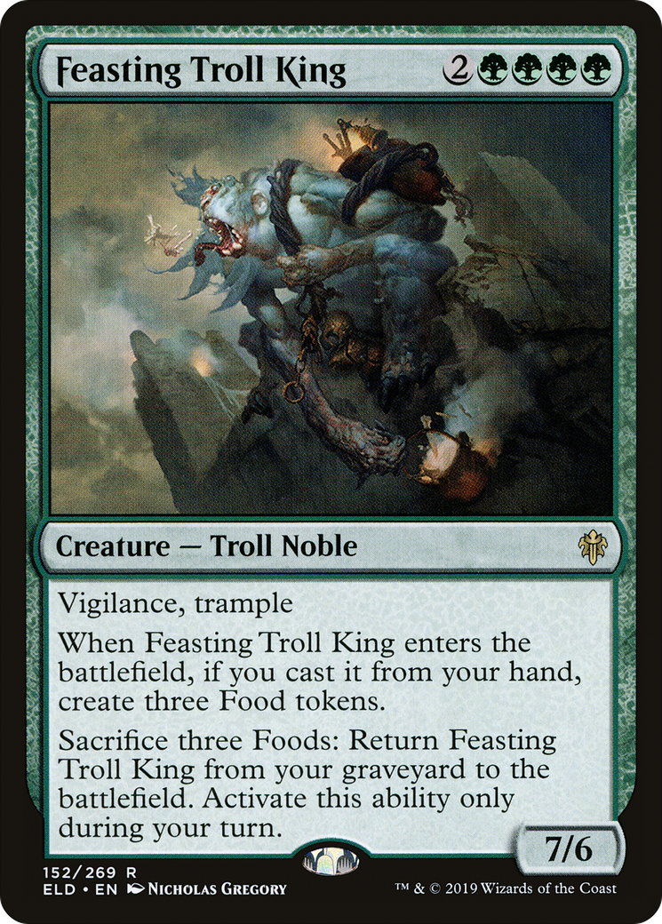 Feasting Troll King (ELD-152) -