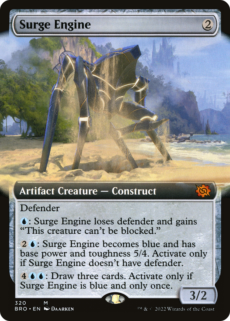 Surge Engine (BRO-320) - : (Extended Art) Foil