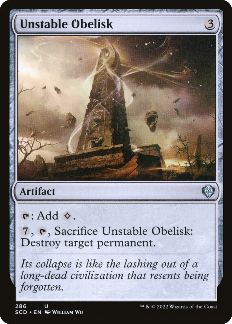 Unstable Obelisk (SCD-286) -