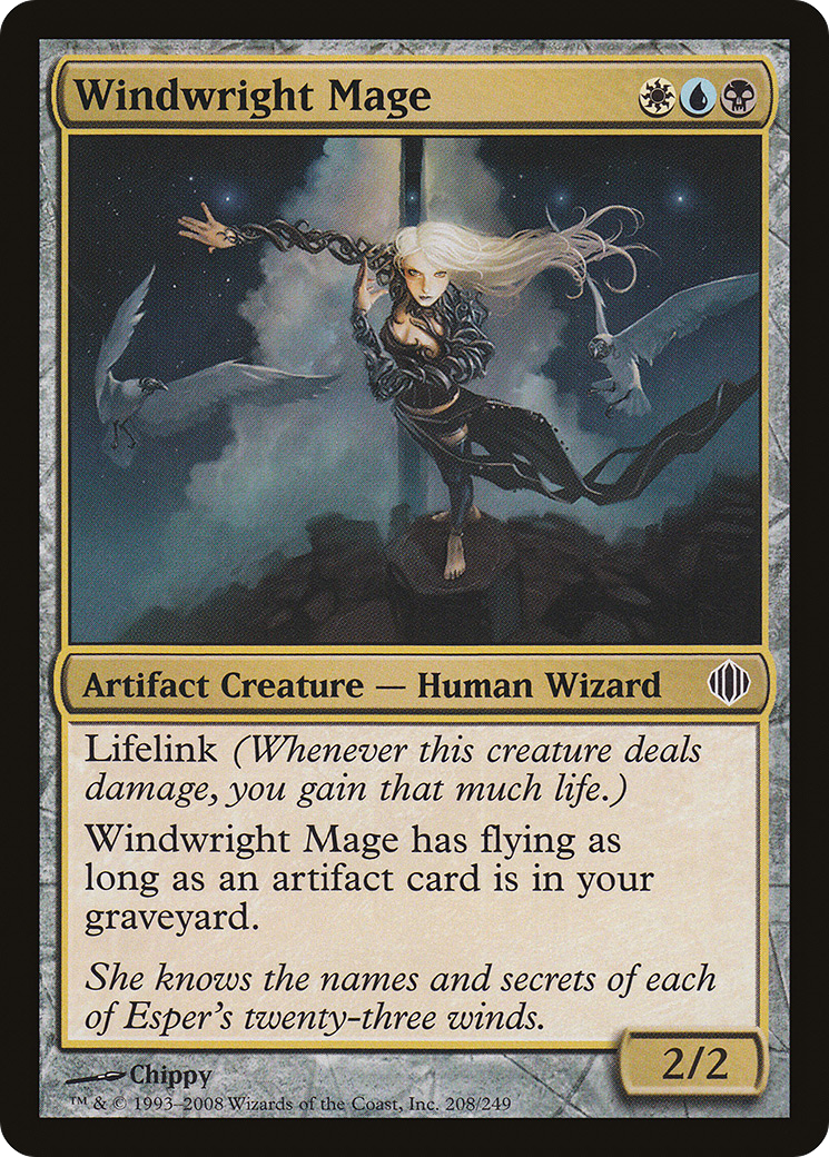 Windwright Mage (ALA-208) -  Foil