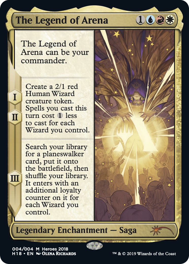 The Legend of Arena (HTR18-004) -  Foil