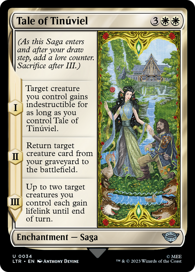 Tale of Tinúviel (LTR-034) -  Foil