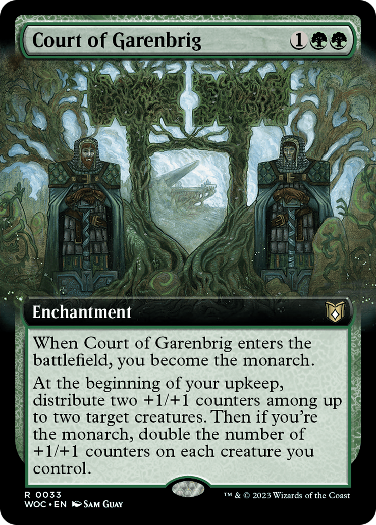 Court of Garenbrig (WOC-033) - : (Extended Art)