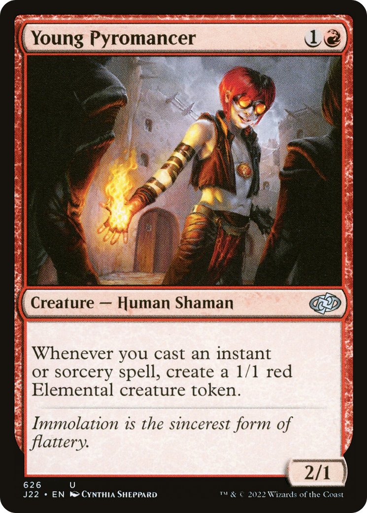 Young Pyromancer (J22-626) -