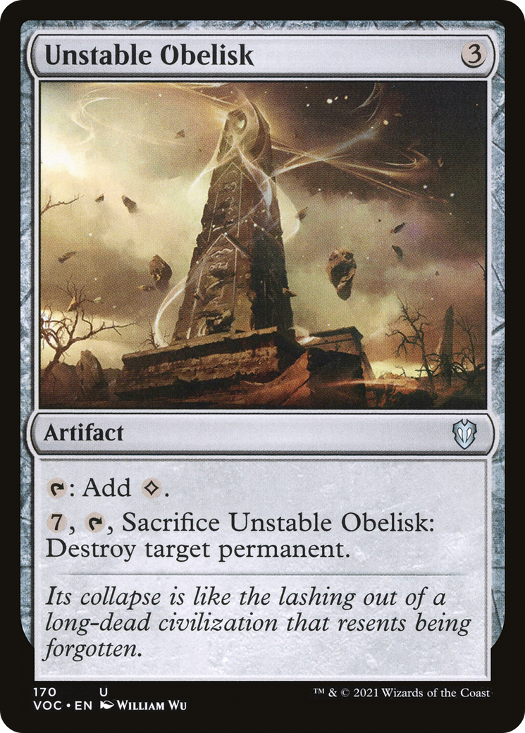 Unstable Obelisk (VOC-170) -