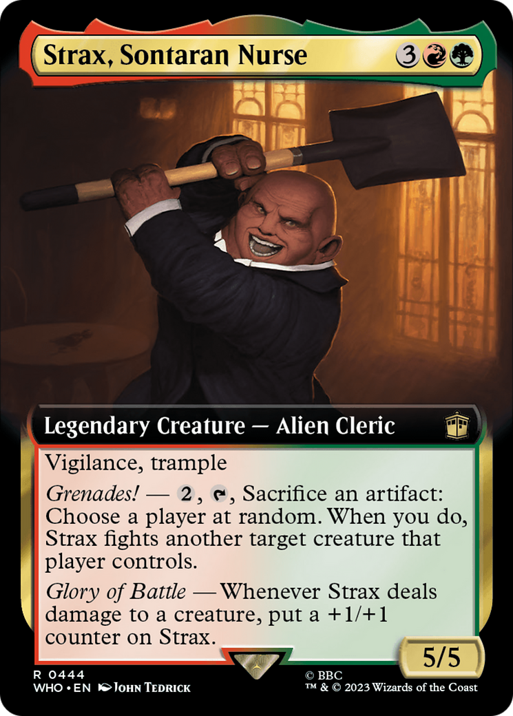 Strax, Sontaran Nurse (WHO-444) - : (Extended Art) Foil