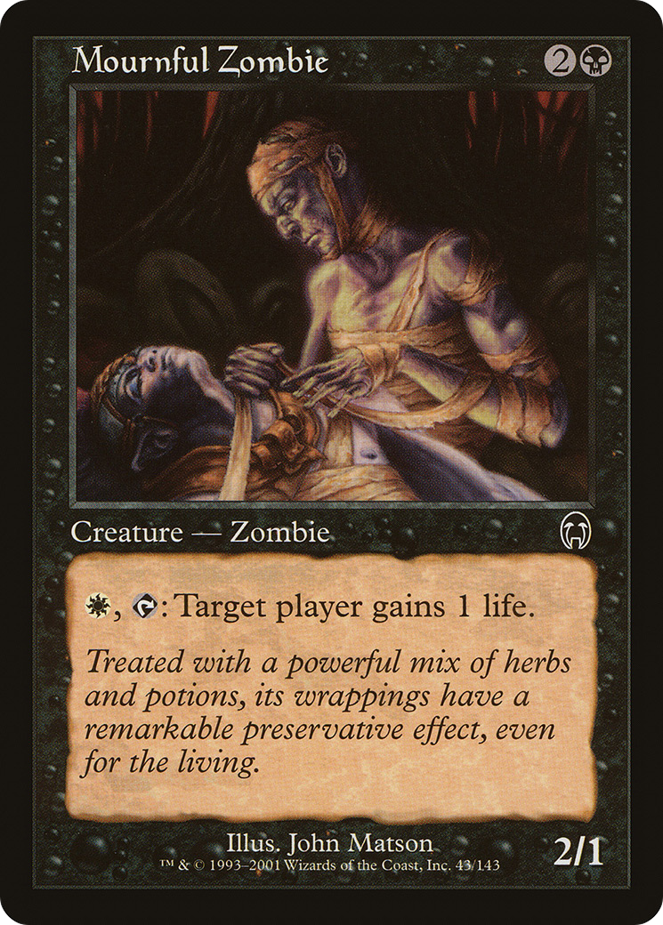 Mournful Zombie (APC-043) -  Foil