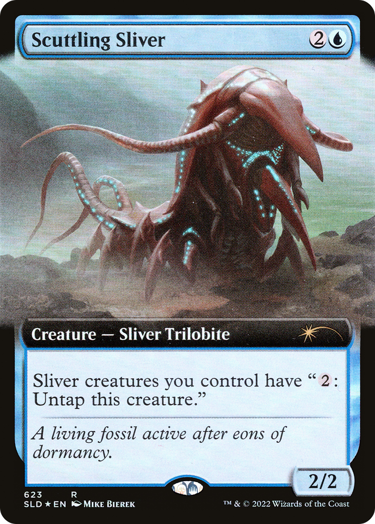 Scuttling Sliver (SLD-623) - : (Extended Art) Foil