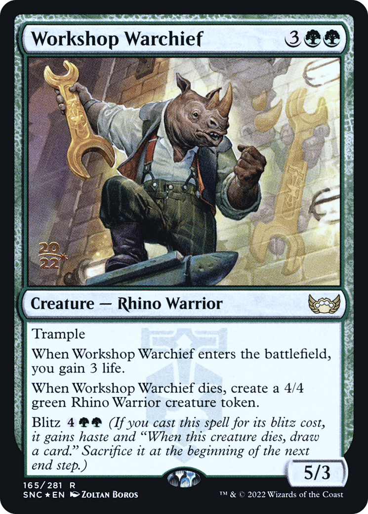 Workshop Warchief (PRE-165S) -  Foil