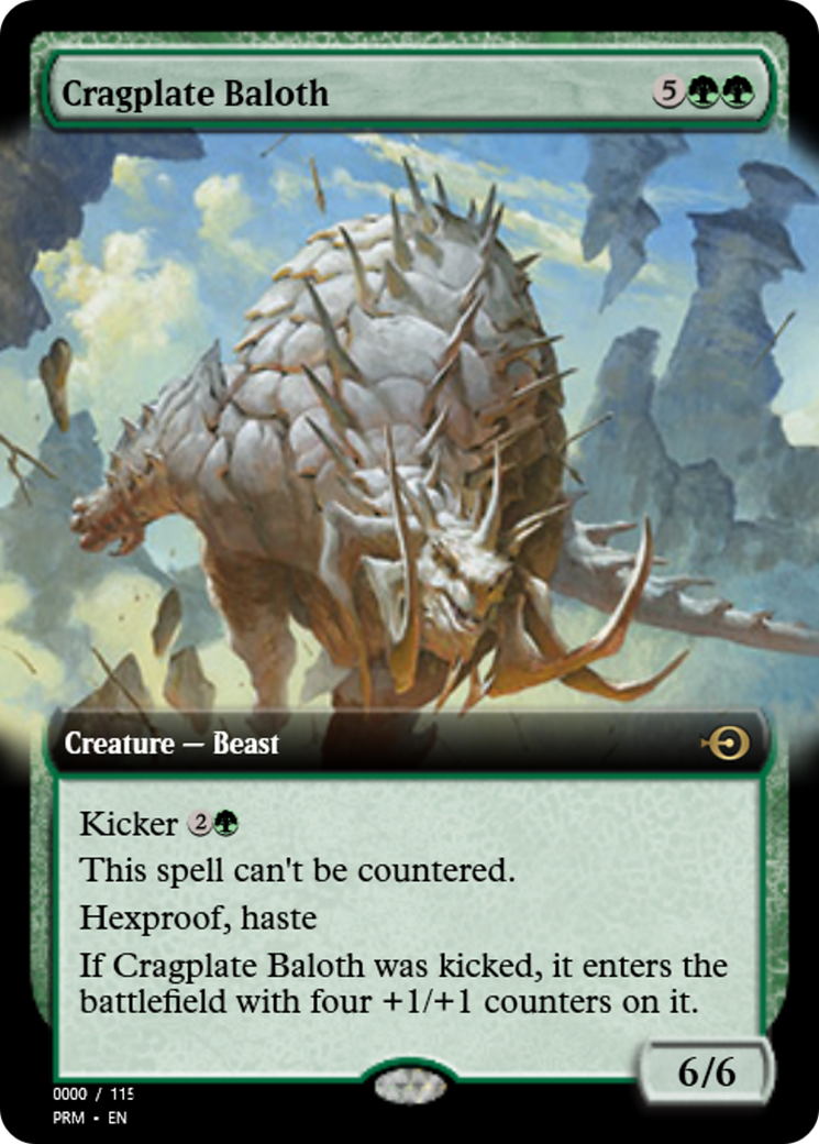 Cragplate Baloth (PRM-83756) -  Foil