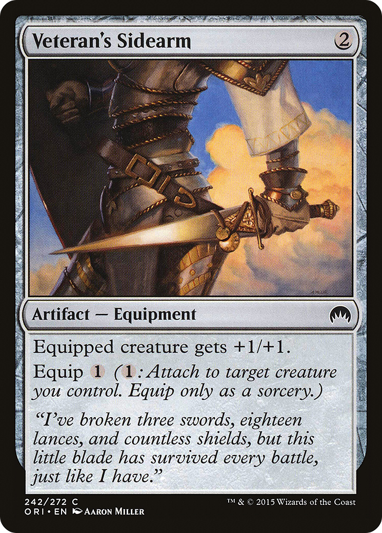 Veteran's Sidearm (ORI-242) -  Foil